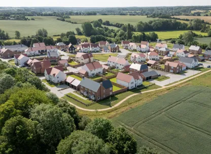 Eden Green - Aerial view