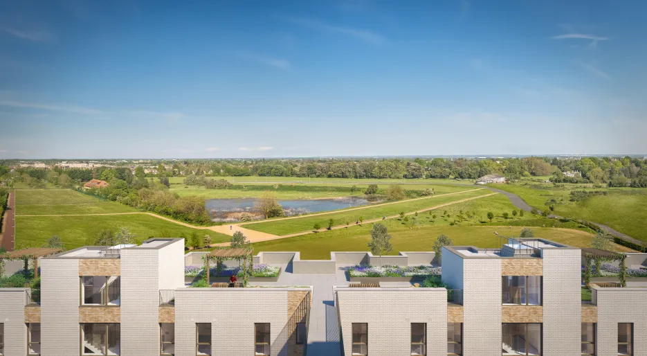 The Icon CGI - Rooftop terrace 