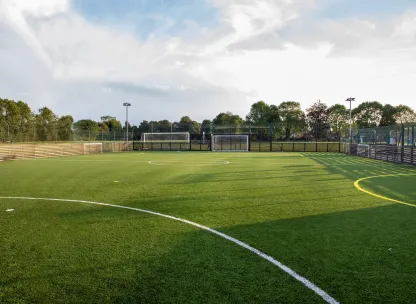 football pitch in Fulbourn