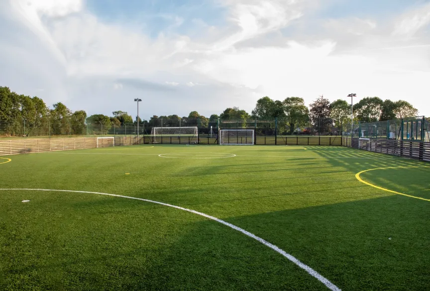 football pitch in Fulbourn