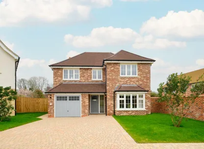 External view of detached home at Millside Grange New Build development by Hill