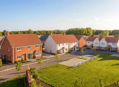 Street Scene at Audley Green, Great Chesterford 