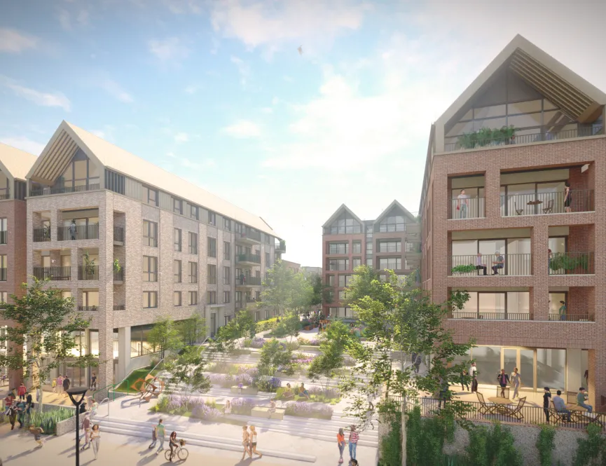 Baltic Wharf_planning CGI