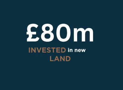 80m invested in new land